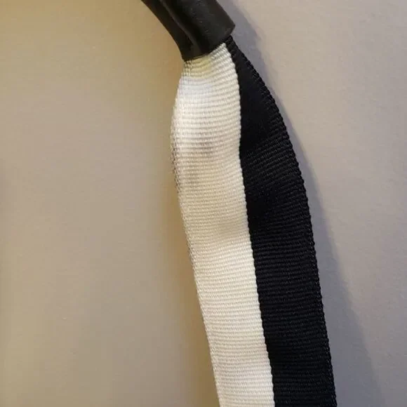 𝅺KATE SPADE BARROW STREET ANABEL BLACK WITH IVORY TRIM DIAPER BAG - Picture 16 of 16